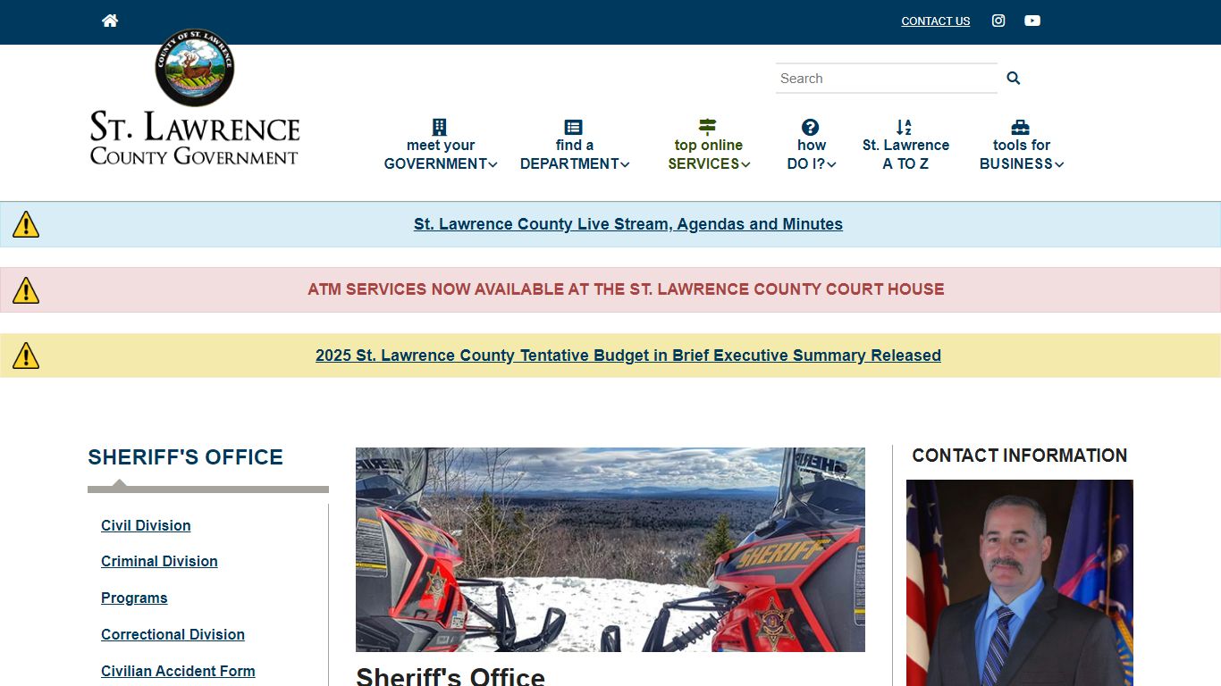 Sheriff's Office | St. Lawrence County